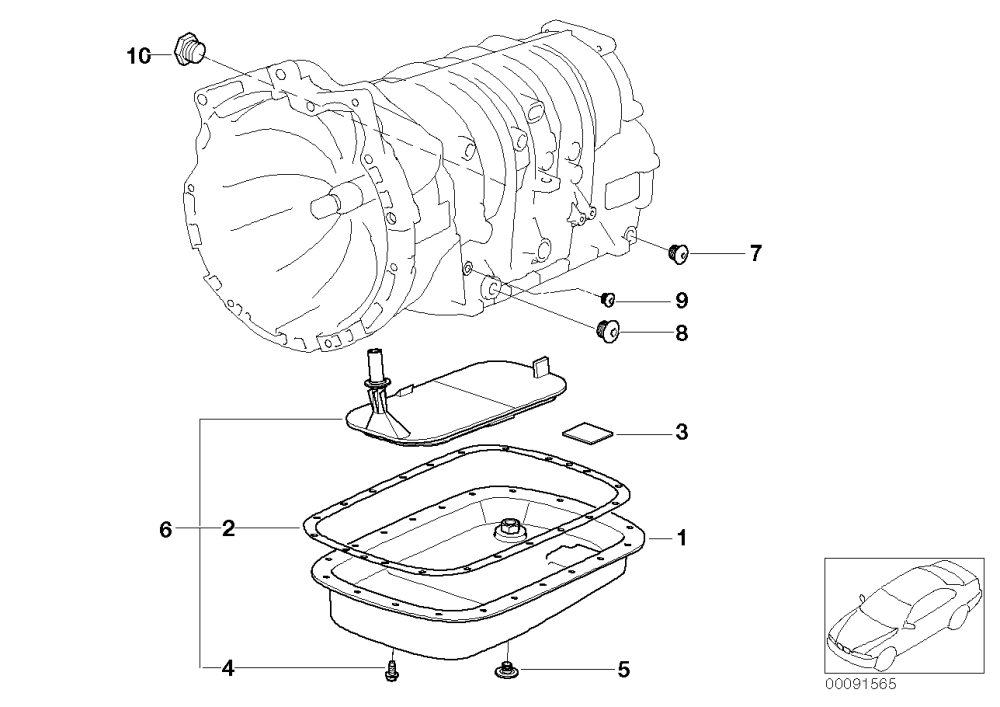 BMW Ölwanne E39 E46 E83 24117533835 günstig