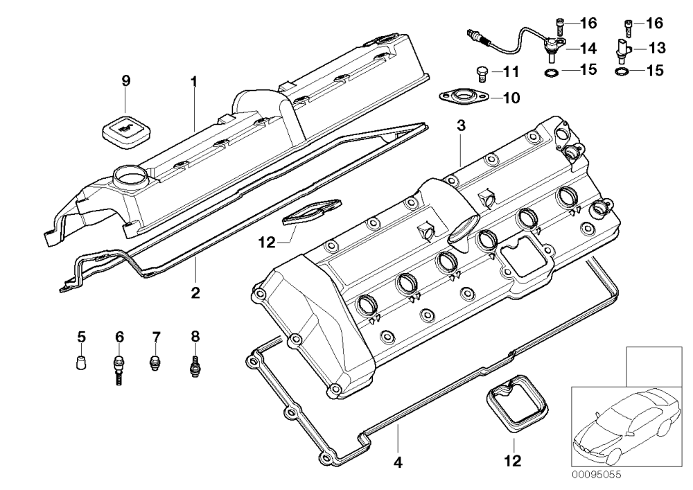 BMW Nockenwellensensor E65 E66 12147539167 online