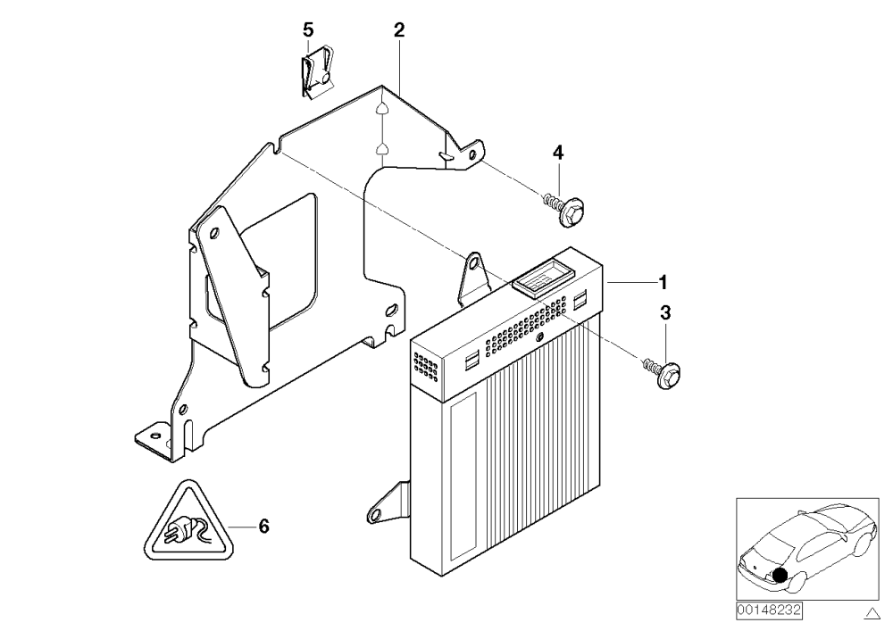 BMW Verstärker Hifi-System E46 65128368230 Räumungsverkauf