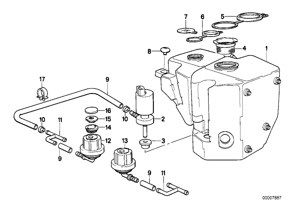 BMW Spritzdüse Abblendlicht E31 61671383981 Rabatt