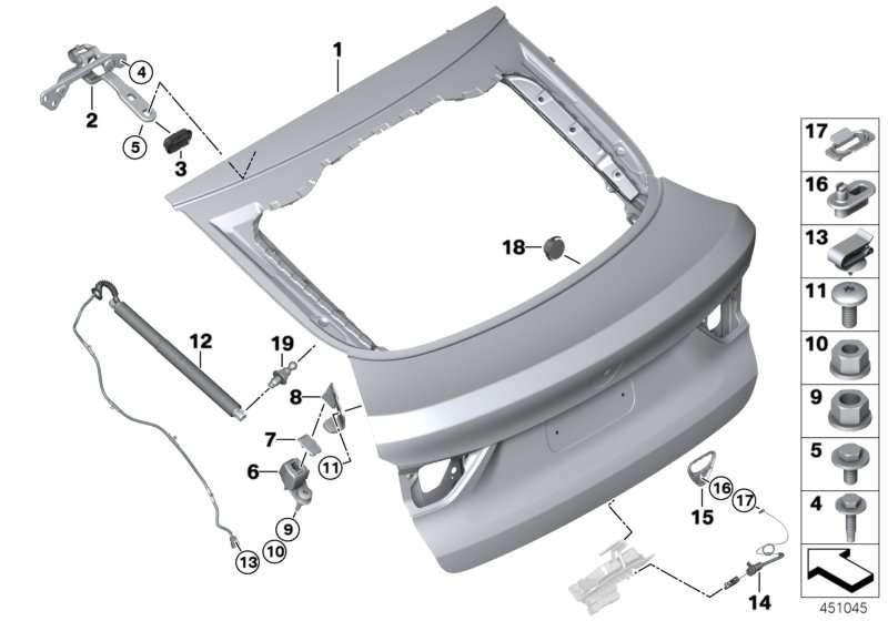 BMW Spindeltrieb rechts F26 51247339432 online