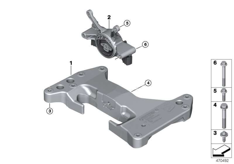 BMW Getriebequerträger F90 F91 F92 F93 F97 F98 G01 G02 G11 G12 G14 G15 G16 G20 G21 G28 G30 G31 G32 22319485312 Online-Verkauf