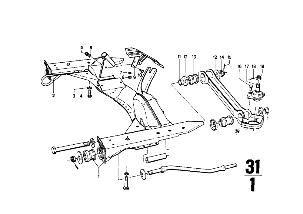 BMW Unterlegscheibe 31122614111 Räumungsverkauf