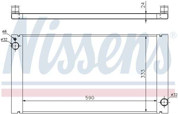 NISSENS Kühler, Motorkühlung INIS69705